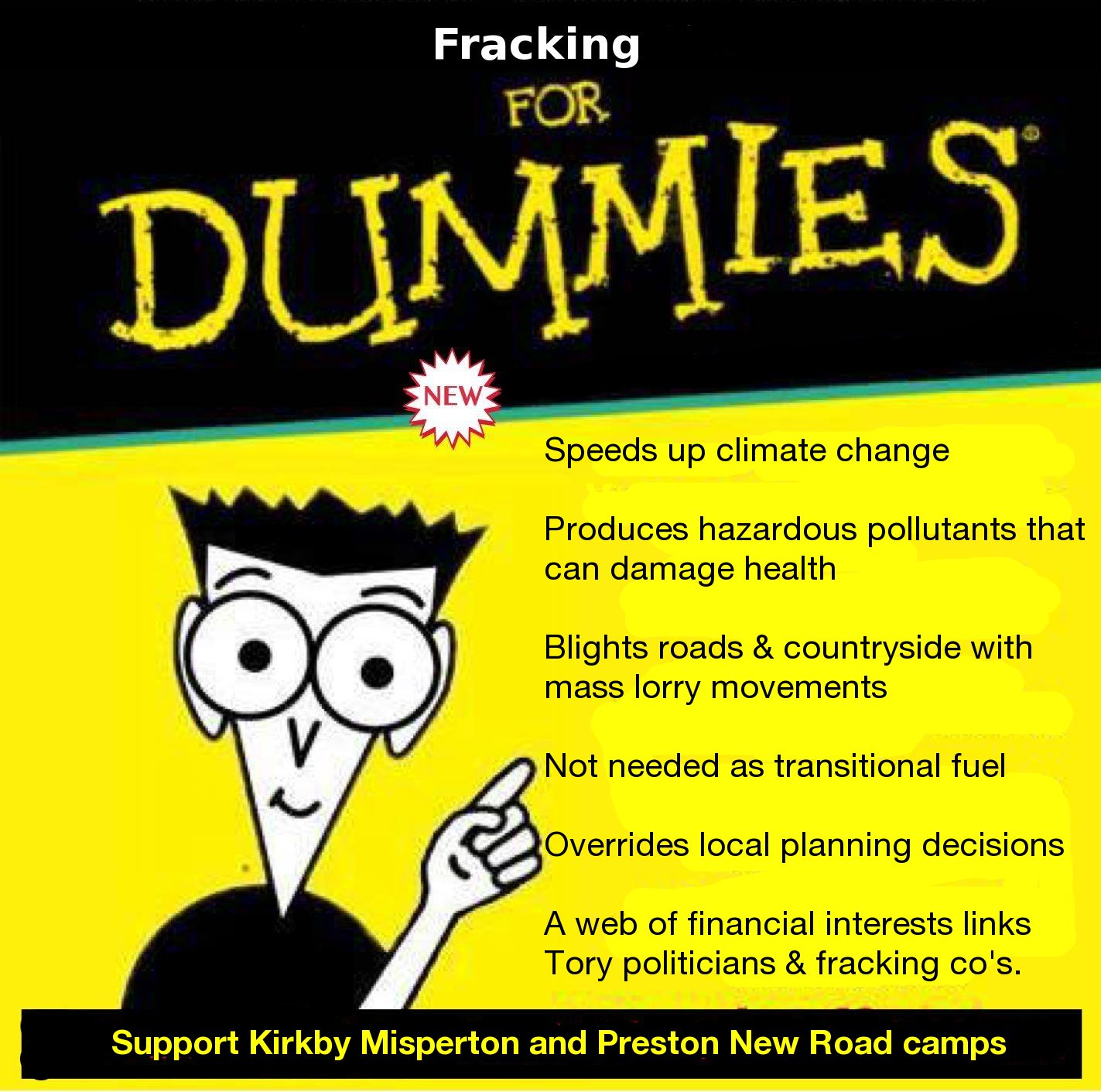 Fracking For Dummies Upper Calder Valley Plain Speaker